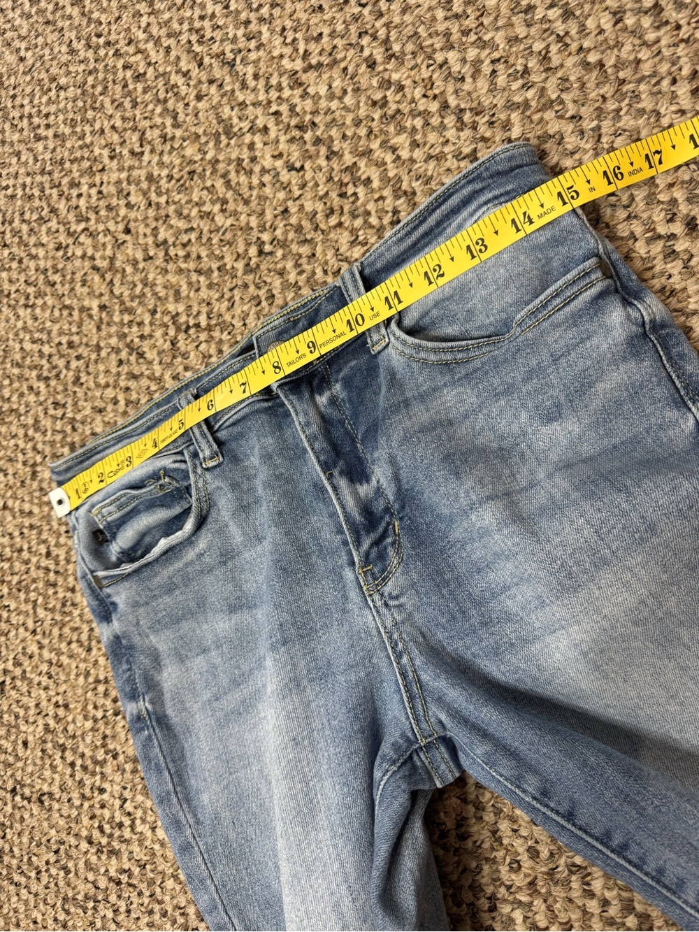 Judy Blue Mid-Rise Bootcut Jeans size 7/28 JB82337LT - Picture 8 of 11